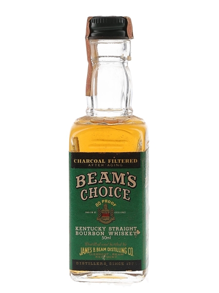 Beam's Choice 4 Year Old Bottled 1980s 5cl / 40%