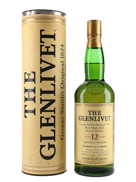 Glenlivet 12 Year Old Old Presentation 70cl / 40%