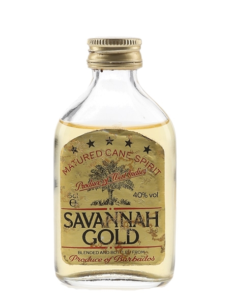 Savannah Gold Bottled 1970s-1980s 5cl / 40%