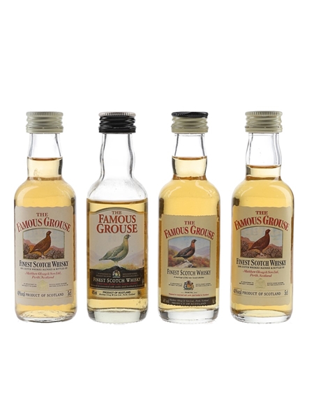 Famous Grouse  4 x 5cl / 40%