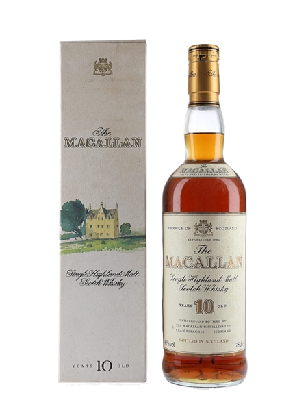 Macallan 10 Year Old Bottled 1980s 75cl / 40%