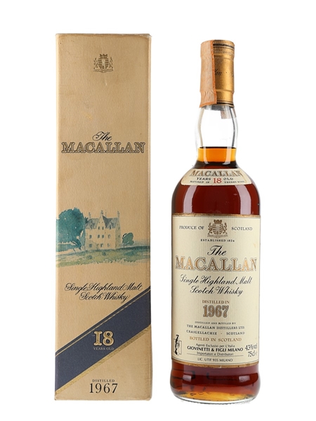 Macallan 1967 18 Year Old - Lot 153125 - Buy/Sell Macallan