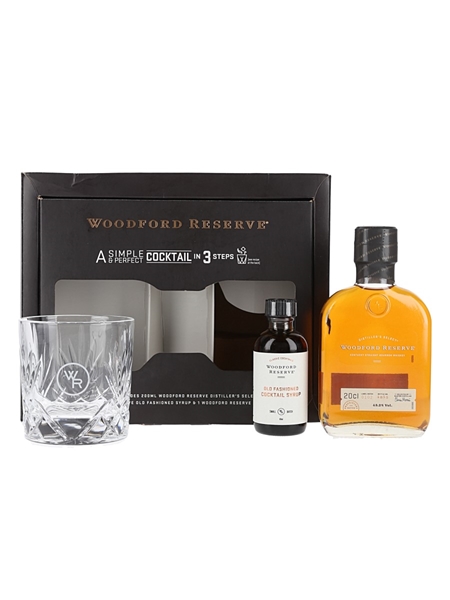 Woodford Reserve A Simple & Perfect Cocktail Set 20cl / 43.2%