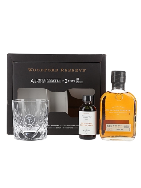 Woodford Reserve A Simple & Perfect Cocktail Set 20cl / 43.2%