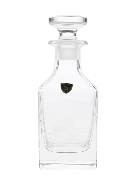 Monarch Of The Glen Decanter Burns Crystal 14.5cm Tall