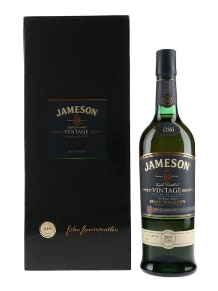 Jameson 2007 Rarest Vintage Reserve  70cl / 46%