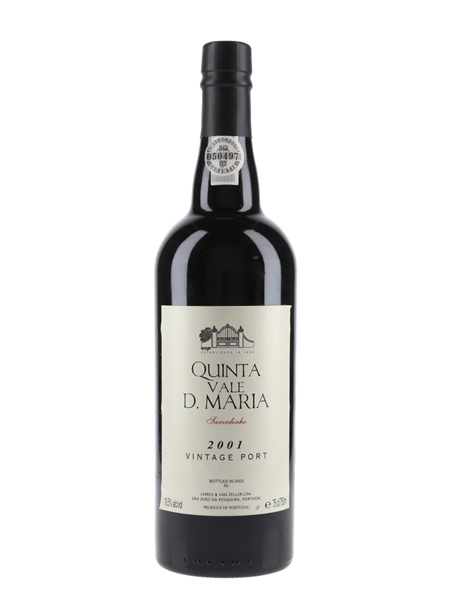 2001 Quinta Vale D.Maria Vintage Port Bottled 2003 75cl / 19.5%