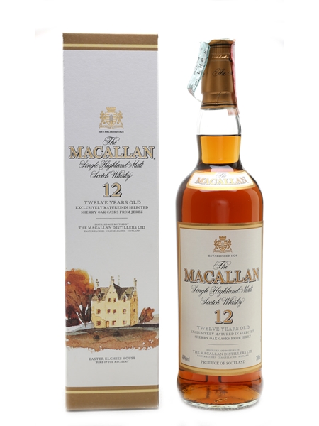 Macallan 12 Year Old Bottled 1990s 70cl / 40%