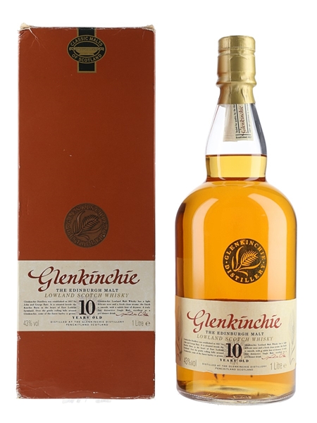 Glenkinchie 10 Year Old Bottled 1990s 100cl / 43%