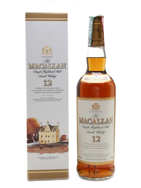 Macallan 12 Year Old Bottled 1990s 70cl / 40%