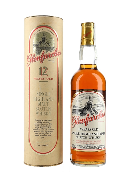 Glenfarclas 12 Year Old Bottled 1980s 75cl / 43%