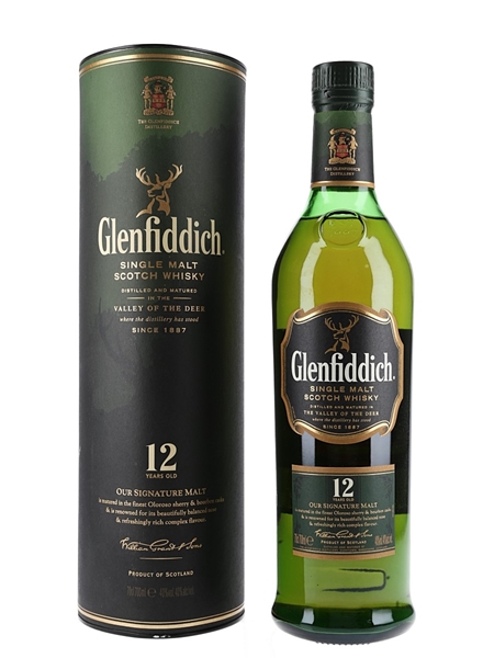 Glenfiddich 12 Year Old Our Signature Malt 70cl / 40%