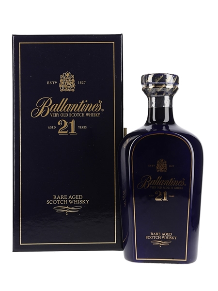 Ballantine's 21 Year Old Wade Ceramic Decanter 70cl / 43%