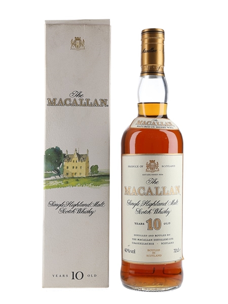 Macallan 10 Year Old Bottled 1990s 70cl / 40%