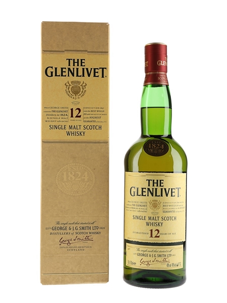 Glenlivet 12 Year Old Bottled 2000s 70cl / 40%