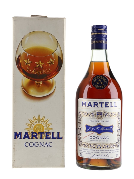 Martell 3 Star Bottled 1970s 70cl / 40%