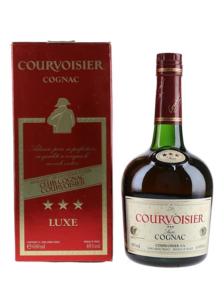 Courvoisier 3 Star Luxe Bottled 1980s-1990s 68cl / 40%