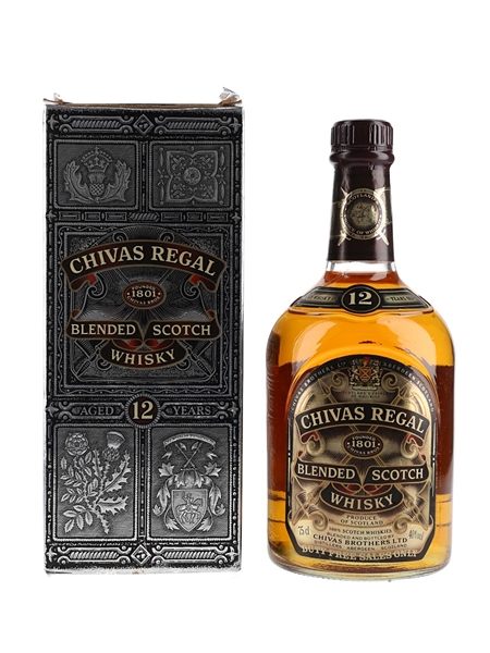 Chivas Regal 12 Year Old Bottled 1980s - Duty Free 75cl / 40%