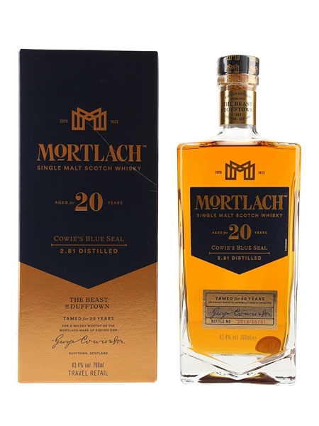 Mortlach 20 Year Old Cowie's Blue Seal 70cl / 43.4%