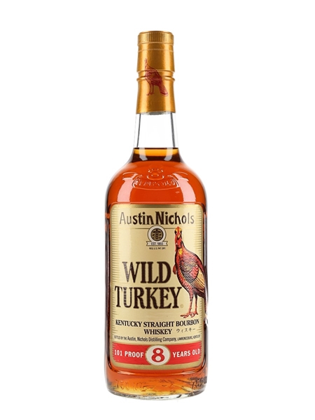 Wild Turkey 8 Year Old 101 Proof Bottled 1990s 75cl / 50.5%