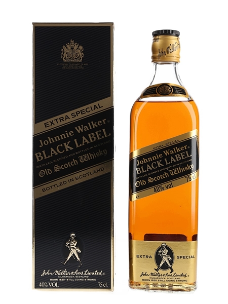 Johnnie Walker Black Label Extra Special Bottled 1980s 75cl / 40%