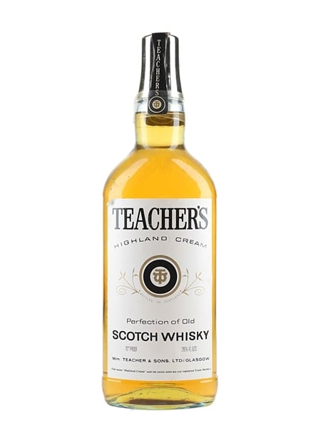 Teacher's Highland Cream Bottled 1970s 75.7cl / 40%