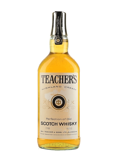 Teacher's Highland Cream Bottled 1970s 75.7cl / 40%