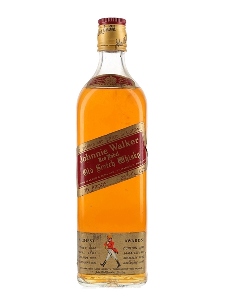 Johnnie Walker Red Label Bottled 1970s 75.7cl / 40%