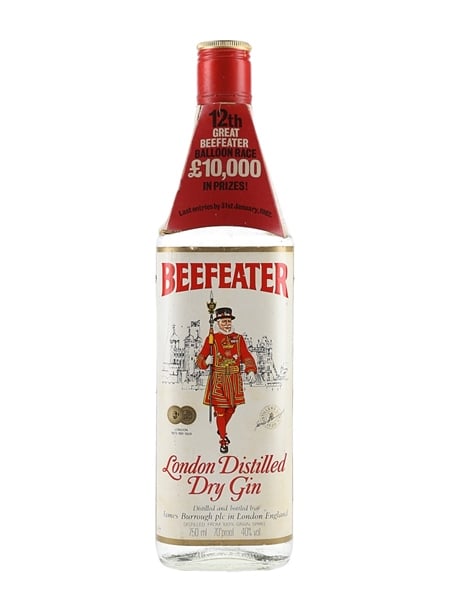 Beefeater London Dry Gin Bottled 1980s 75cl / 40%