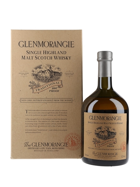 Glenmorangie Traditional 10 Year Old 100 Proof  100cl / 57.2%