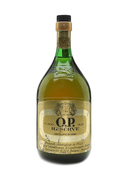 Oro Pilla Reserve Brandy Bottled 1960 - 1970s 150cl / 40%