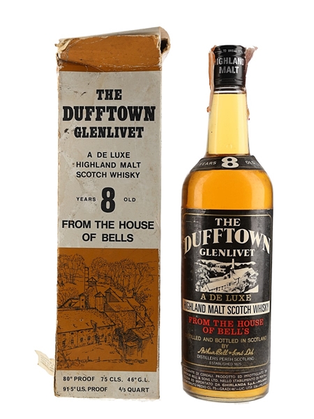 Dufftown Glenlivet 8 Year Old - Lot 153118 - Buy/Sell