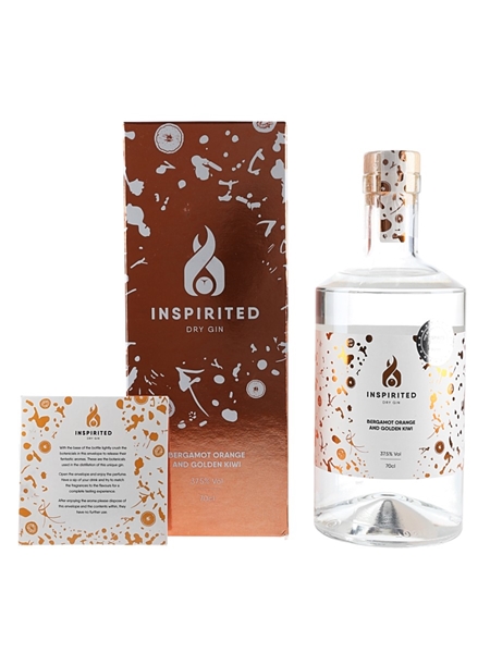 Inspirited Bergamot Orange And Golden Kiwi Gin  70cl / 37.5%