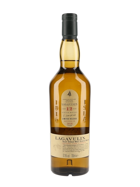 Lagavulin 12 Year Old Natural Cask Strength Special Releases 2018 70cl / 57.8%