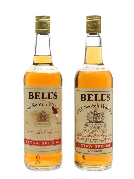 Bell's Extra Special Bottled 1970s & 1980s 2 x 75cl / 40%