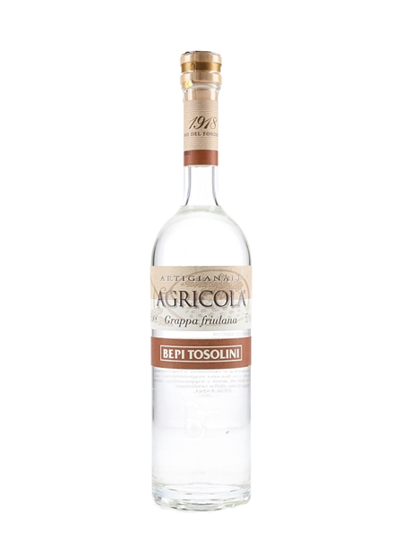 Bepi Tosolini Agricola Grappa  50cl / 50%