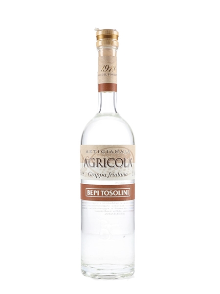 Bepi Tosolini Agricola Grappa  50cl / 50%