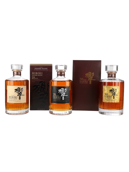 HIBIKI 17 Years Old ウイスキー 空瓶 未洗浄 Hibiki 17 Years Suntory Japanese Whiskey Empty Bottle