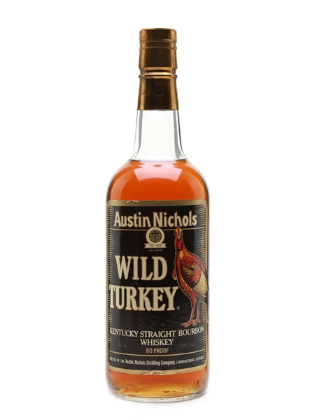 Wild Turkey Bottled 1980s - Lawrenceburg 75cl / 40%