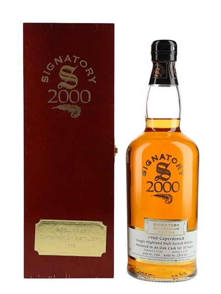 Caperdonich 1968 30 Year Old Cask 3560 Bottled 1999 - Signatory Vintage 70cl / 50.3%