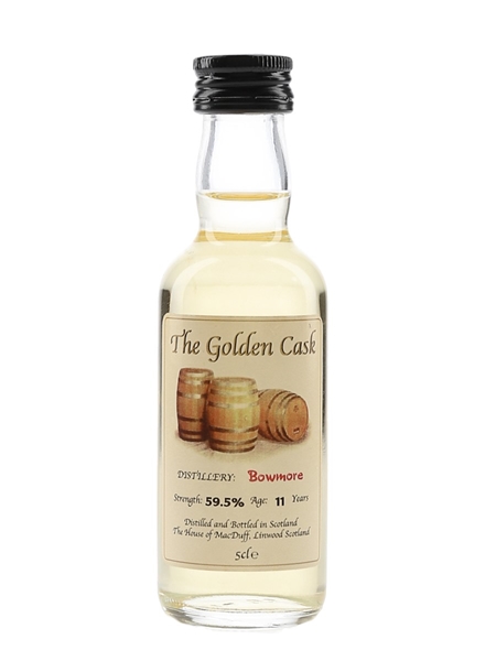 Bowmore 11 Year Old The Golden Cask 5cl / 59.5%