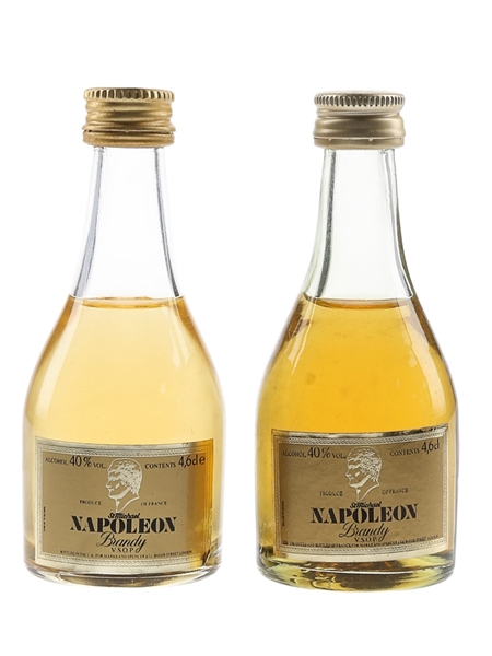 Marks & Spencer VSOP Napoleon Brandy Bottled 1990s 2 x 4.6cl / 40%