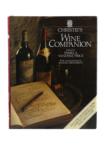 Christie's Wine Companion First Edition 1989 - Signed Copy Pamela Vandyke-Price