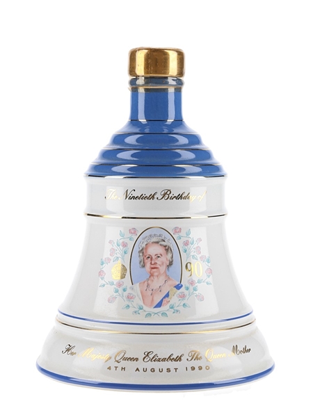 Bell's Ceramic Decanter The Queen Mother's 90th Birthday 75cl / 43%