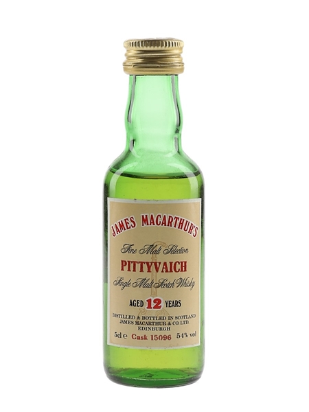 Pittyvaich 12 Year Old Cask No.15096 James MacArthur's 5cl / 54%