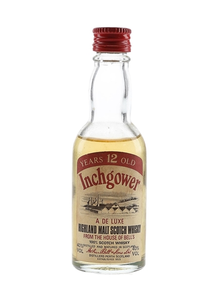 Inchgower 12 Year Old Bottled 1980s 5cl / 40%