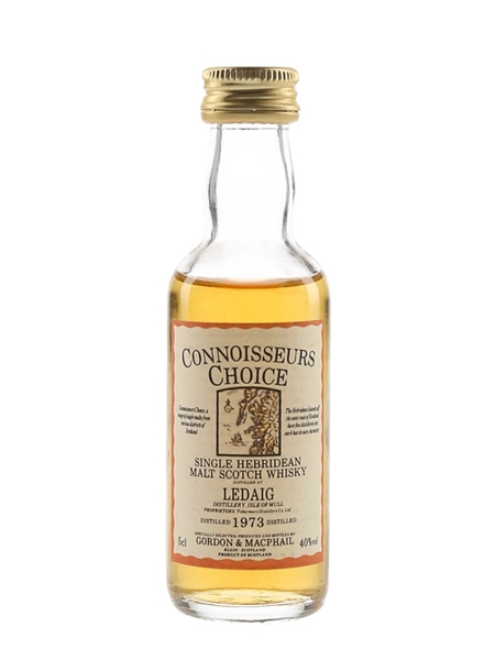 Ledaig 1973 Connoisseurs Choice Bottled 1980s-1990s - Gordon & MacPhail 5cl / 40%