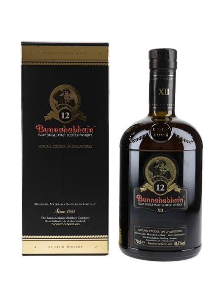 Bunnahabhain 12 Year Old  70cl / 46.3%