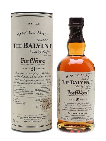 Balvenie 21 Year Old Portwood Finish  70cl / 40%