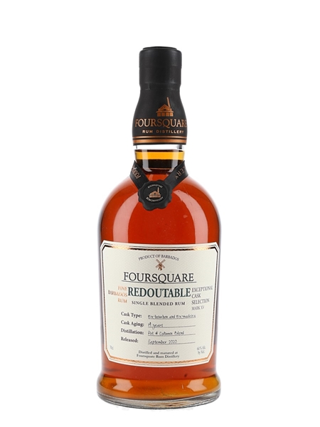 Foursquare Redoutable 14 Year Old Single Blended Rum Bottled 2020 - Exceptional Cask Selection Mark XV 70cl / 61%